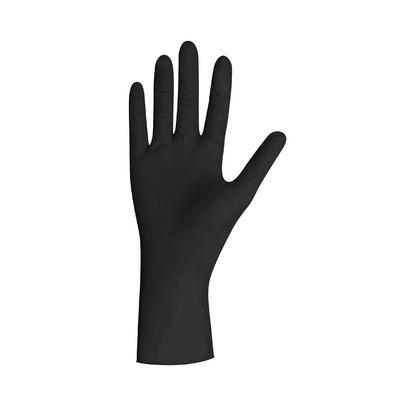 Latex-Handschuhe Select Black, puderfrei, schwarz, unsteril, Gr. XS, 100 Stck.